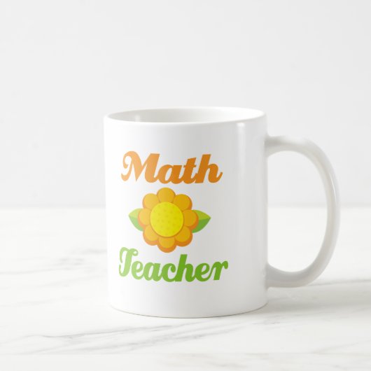 Mathe-Lehrer Kaffeetasse (Rechts)