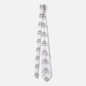 Mathe-Lehrer Krawatte (Rückseite)