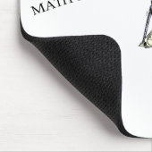 Mathe-Lehrer lösen die Probleme des Lebens Mousepad (Ecke)