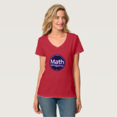 Mathe-Lehrer Mathe-Flüsterer T-Shirt (Vorderseite Vollansicht)