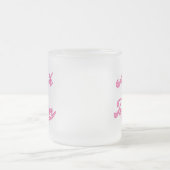 Mathe-Lehrer-Rosa-Text-T - Shirts und Geschenke Mattglastasse (Mittel)