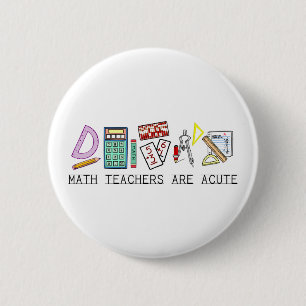 Mathe-Lehrer sind akut Button