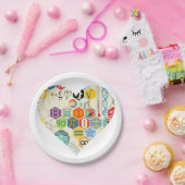 Mathe-Liebe-Papierplatte Pappteller (Party)