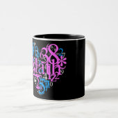 Mathe-Liebe Zweifarbige Tasse (VorderseiteRechts)