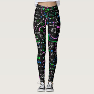 Mathe-Liebhaber Leggings