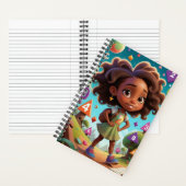 Mathe-Mädchen Notizblock (Innen)