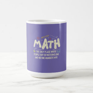 Mathe Mathematik Mathe Lehrer Geschenk Kaffeetasse
