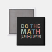 Mathe-Meme Lustiges Geschenk für Lehrer, Schüler M Magnet (Vorderseite/Rückseite)
