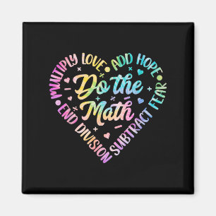 Mathe Multiplizieren Liebe hinzufügen Hoffnung Mat Magnet