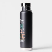 Mathe Not Magic Mathe Lehrer zeigen Ihre Arbeit Trinkflasche (Links)