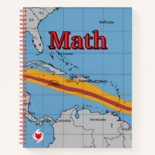 Mathe-Notizbuch Notizblock
