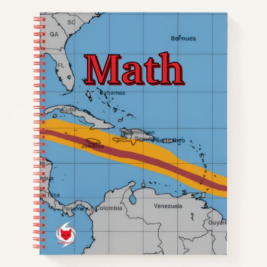 Mathe-Notizbuch Notizblock (Vorderseite)