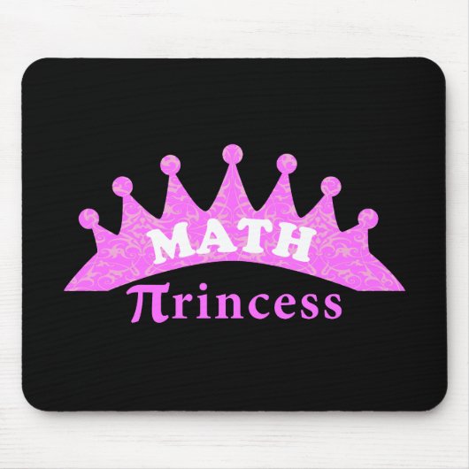 Mathe-Prinzessin Mousepad (Vorne)