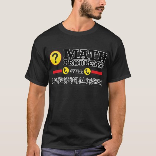Mathe-Privatunterricht-Spaß-Geschenk T-Shirt (Vorderseite)