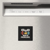 Mathe-Problem-Symbole Lustiger Lehrer Byck Zur Sch Magnet (In Situ (Geschirrspüler))