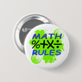 Mathe-Regeln Button (Vorne & Hinten)
