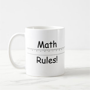 Mathe-Regeln! Kaffeetasse