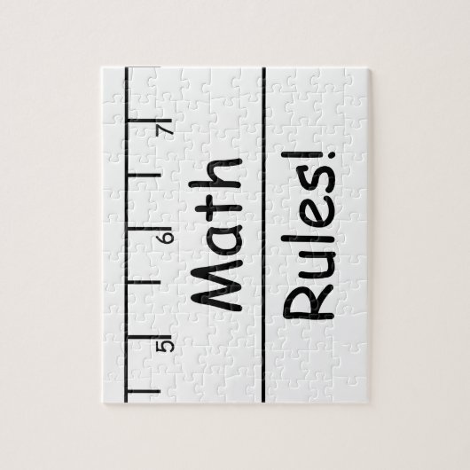 Mathe-Regeln! Puzzle (Vertikal)
