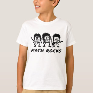 Mathe Rocks Akademische Rockband Humor T-Shirt
