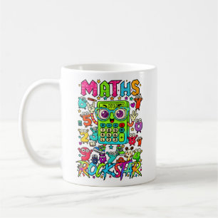 Mathe-Rockstar-Süße-Taschenrechner-Tasse für Kinde Kaffeetasse