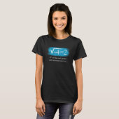 Mathe sagt komplexe Zahlen 2 T-Shirt (Vorne ganz)