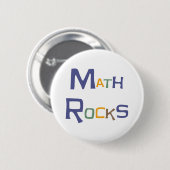 Mathe schaukelt Knopf Button (Vorne & Hinten)