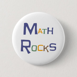 Mathe schaukelt Knopf Button