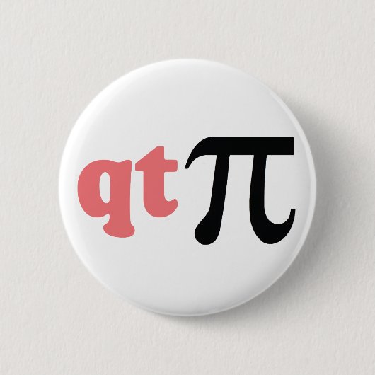 Mathe-Spaß - niedlicher T-Shirt-PU Button (Vorderseite)