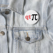 Mathe-Spaß - niedlicher T-Shirt-PU Button (Beispiel)