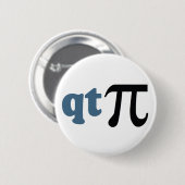 Mathe-Spaß - niedlicher T-Shirt-PU Button (Vorne & Hinten)