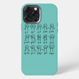 Mathe-Strichmännchen Mathe Mathe-Lehrer Lustig iPhone 13 Pro Max Hülle