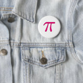 Mathe Symbol blaues Aqua-Rosa-heißes Button (Beispiel)