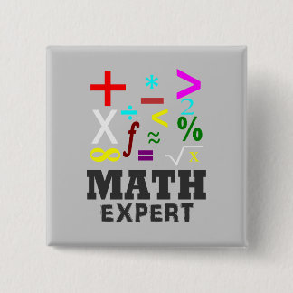 Mathe-Symbole Button