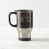 Mathe-Symbole Reisebecher (Links)