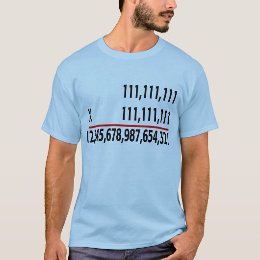 Mathe T-Shirt (Vorderseite)