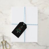 Mathe Teacher Christmas Elf Geschenkdesign Geschenkanhänger (Mit Garn)