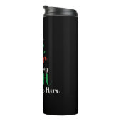 Mathe Teacher Christmas Elf Geschenkdesign Thermosbecher (Nach rechts gedreht)