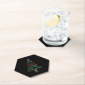 Mathe Teacher Christmas Elf Geschenkdesign Untersetzer (Vor Ort)