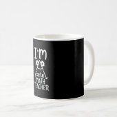 Mathe Teacher I Bin Mathe Teacher Kaffeetasse (VorderseiteRechts)
