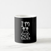 Mathe Teacher I Bin Mathe Teacher Kaffeetasse (Mittel)