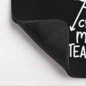 Mathe Teacher I Bin Mathe Teacher Mousepad (Ecke)