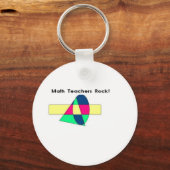 Mathe Teachers Rock! Schlüsselanhänger (Vorderseite)
