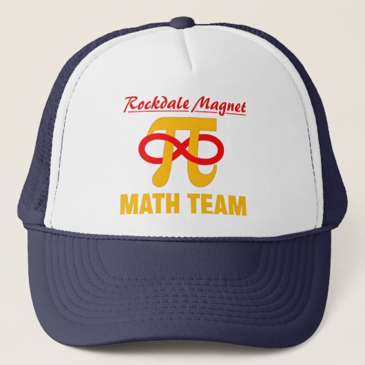 Mathe-Team-Hut Truckerkappe (Vorderseite)