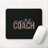 Mathe-Trainer Leopard-Schätzung Spaß für Frauen Fü Mousepad (Mit Mouse)