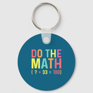 Mathe-Tüte 67 100. Tag Schule Schlüsselanhänger