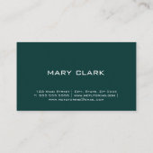 Mathe-Tutor-Visitenkarte Visitenkarte (Rückseite)