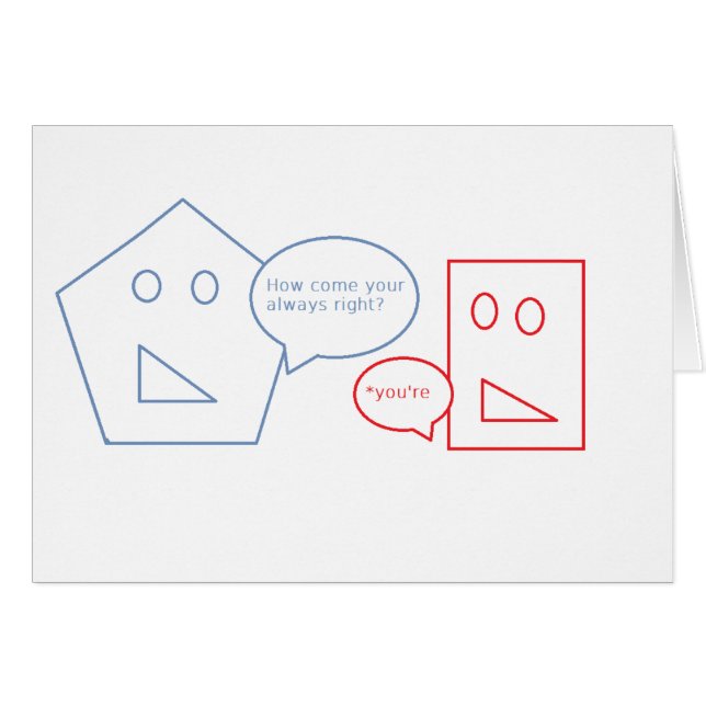 Mathe und englisches Wortspiel (Vorderseite (Horizontal))