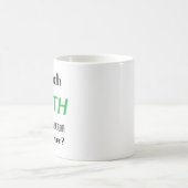 Mathe unterrichten kaffeetasse (Mittel)