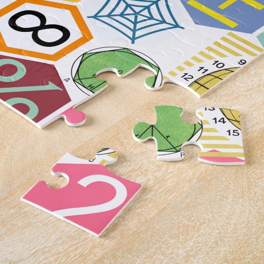 Mathe (weiß) puzzle (Seite)