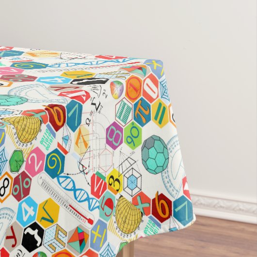 Mathe (weiß) tischdecke (Beispiel)